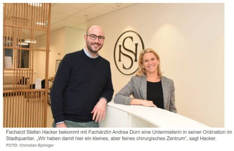 Handchirurgie-Spezialistin Andrea Dorn neu im Stadtquartier Wieselburg